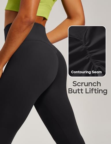 Heathyoga Scrunch Butt Lifting Leggings for Women Tummy Control Seamless Compression Workout Leggings for Women Yoga Pants2