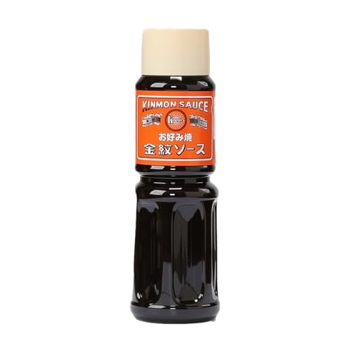 金紋ソース (お好み焼き) 500ml×1本|金紋 コラボ 中濃 万能 家庭用 ご当地グルメ 関西風 [2641]