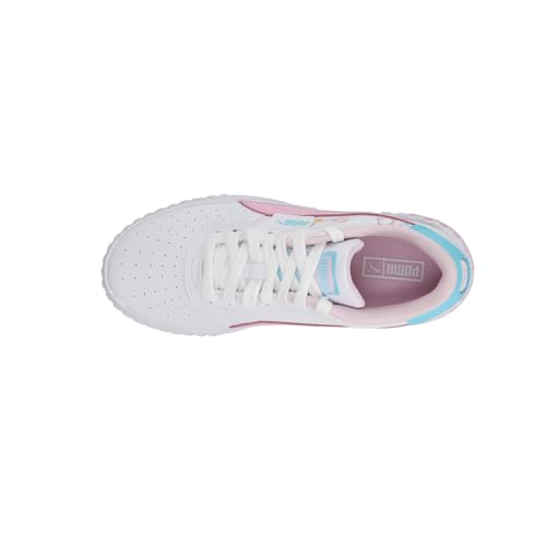 PUMA Kids Girls Cali Spring Sketchbook Lace Up Sneakers Shoes Casual - White4