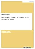  How to solve the Lack of Volatility in the standard MP model (English Edition)