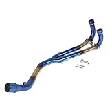 Este tubo de enlace de escape está especialmente diseñado para los conductores que aprecian el rendimiento de las motocicletas y es un accesorio ideal para viajar.