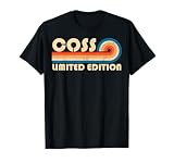 COSS Surname Retro Vintage 80s 90s Birthday Reunion T-Shirt