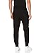 HUGO Boss Mens Regular Fit Square Logo Jersey Drawstring Joggers Sweatpants, Raven Black, Medium US