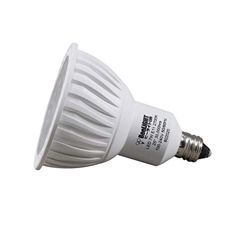 Amazon | BeeLIGHT LED電球 E11 7W JDRφ50タイプ 電球色 500lm 2700K