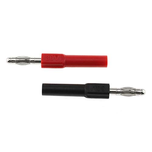 Adaptador Conector Banana Jack Macho a Hembra 4mm 4pcs miniatura 3