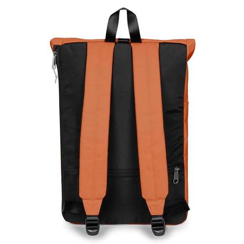 Image of EASTPAK Up Roll - 23L Roll-Top Backpack with 16 inch Laptop Sleeve, Security Pocket, Bottle Holder & Water-Resistant Finish, Tarp Rust