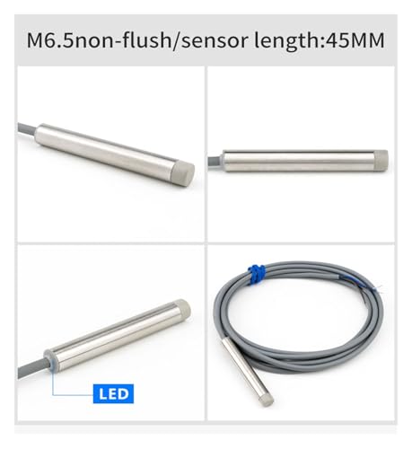 Capteur de proximité haute précision D6.5 à détection de 1mm pour métal - 2