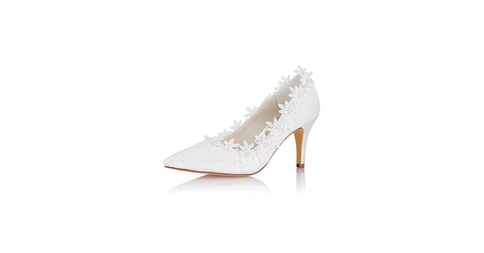 Amazon.com | Emily Bridal 18353-1-4 Women's Wedding Shoes