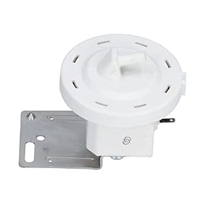 Wasmachine Waterniveausensor, Wasmachine Drukschakelaar voor Midea PSR1112DC5V 17438100001344 DC5V Drukschakelaar Vervanging Fit voor Wasmachine