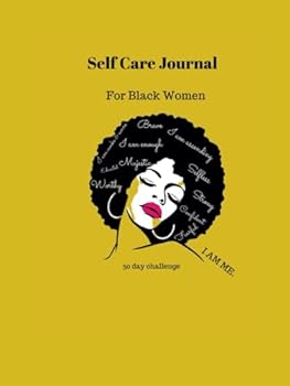 Hardcover Self Care Journal for Black Women Book