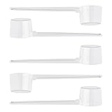 5g Measuring Scoop Set for Protein Powder – 5 Pack Plastic Measuring Spoons with Clear Scale – Transparent Dosing Scoops for Fitness Kitchen Powder Supplements – Reusable Food Grade Measuring Tools - Image 1