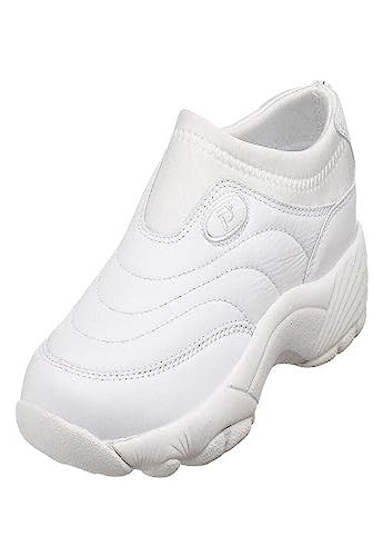 Propet Women's Wash N Wear Slip On ll Shoe, White, 7 Medium US