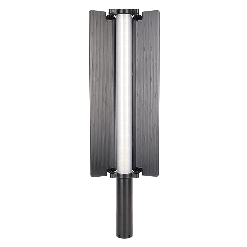 Barra de Luz de Video LED, 360 ° a Todo Color 24W 5480LX 2500K-9900K Varilla de Luz RGB de Mano...