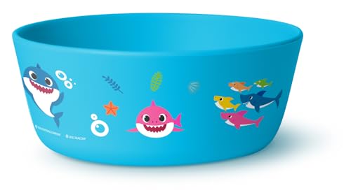 Simple Modern Baby Shark Silicone Bowl for Baby Toddler Feeding Supplies Baby Food Bowls Dinnerware Dishes for Kids Microwave