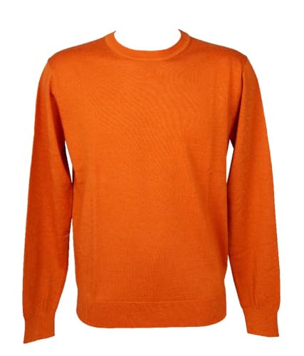 Pull col rond homme Ragno en maille fine laine mérinos manches longues U854M9