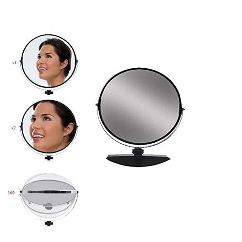 Image of GIFTMAX Pro Beauty Mirror with 2X Magnification for Ring Light Best for Makeup Artist, Models, Infulencers,