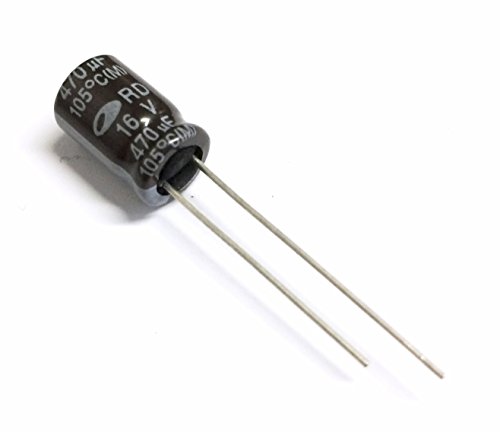 Condensatore Elettrolitico 470uF 16V -55/+105°C