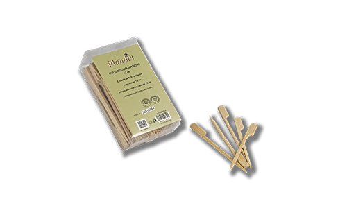 MONDIS Estuche PALILLO BROCHETAS Japonesa 12 cm. 100 uds