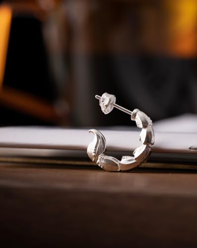 COPPERTIST.WU Scorpion Tail Earrings Stud Earrings Hypoallergenic Jewelry for Men Women Scorpio Birthday Gifts4