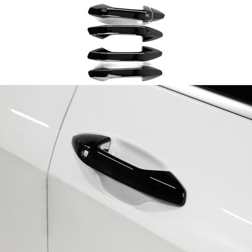 YOUTOOCAR Button Type Door Handle Covers Compatible with Kia Sportage 2023-2026 Accessories (Glossy Black) by YOUTOOCAR - Used condition - Image 3