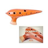 PLASCHKE Ocarina in Sol, Premium in terracotta, ceramica, fatto a mano dell`Alto Adige