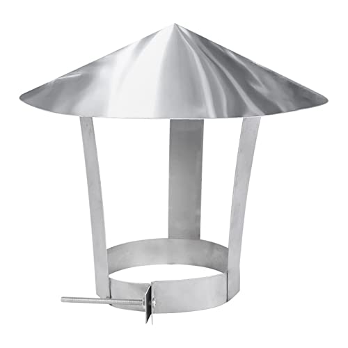 Chapeau de cheminée conique en fer pour protection extérieure - 2