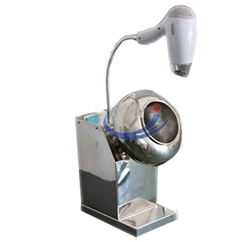 LeTkingok Commercial Pill Sugar Candy Coating Machine Pellets Coater BY-200