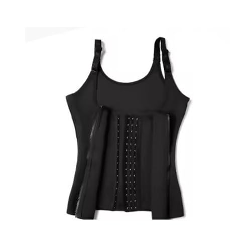 KDBDFC Women Back Support Medical Posture Corrector Belt Adjustable Clavicle Spine Shoulder Lumbar Vest with Steel Bones(Black,X
