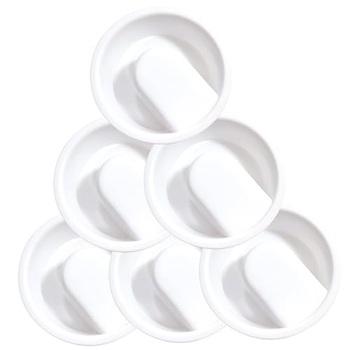 TOPBATHY 6pcs Water Jug Lid and Replaceable Carafe Lid Set, Wear-Resistant Small Multi-Function Pitcher Cover for Daily Use and Restaurant Water Jugs