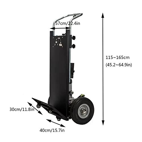 Sackkarre Treppensteiger Elektrisch, 48v-36a 1200w Transportwagen Mit Einer Last Von 240 Pfund, Geeignet Zum Tragen… – Bild 3