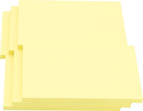 4A Sticky Notes,3 X 5 Inches,Canary Yellow,Self-Stick Notes,100 Sheets/Pad,6 Pads/Pack,4A 305X6-Y #TOP3
