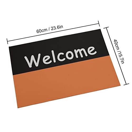 Yougottait Indoor Door Mat 23.6" X 15.7" Non-Slip Absorbent Stain Resistant Entry Carpet Machine Washable Super Fast Absorbent For Entryways, Patio, High Traffic Areas #TOP1