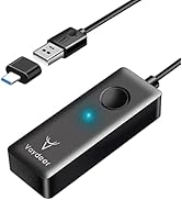 VAYDEER Undetectable Mouse Jiggler, USB C Mouse Mover Device, Portable Automatic Mouse Wiggler, D...