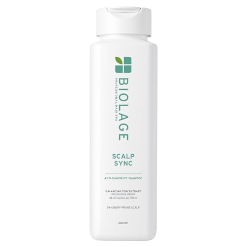 Biolage Scalp Sync Anti-Dandruff Shampoo, Helps Remove Dandruff & Balances Scalp upto 72 hrs* Enriched with Piroctone Olamine | For Men and Women I Vegan & Cruelty-Free