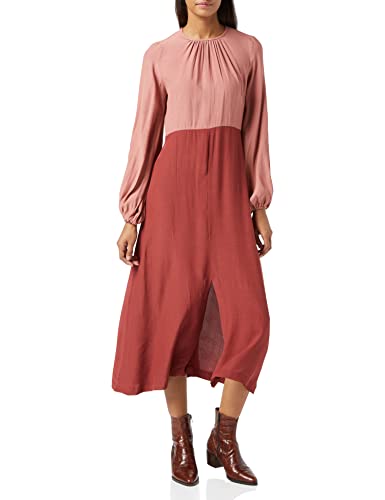 Closet London D6344 Vestido Informal, Ladrillo, 42 (Pack de 2) para Mujer