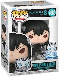 POP Mina Ashiro & Bakko Funko Original 2085 (with Plastic Protection), Multicolored, normal