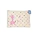 Almohada de cuna para bebé con suave textura de felpa - Cojín para bebé con decoración y formas de animales - Cómoda almohada de bebé para un descanso placentero (Jirafa Rosa 35 x 25)