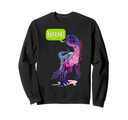 Sweatshirt Jurassic World Bright Raptor idéal pour les sorties ciné