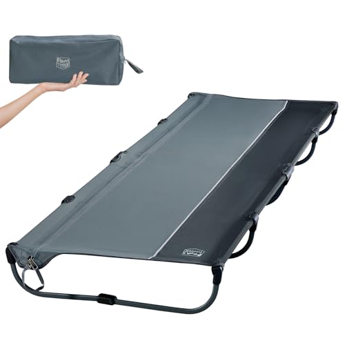 Lightweight 20-Second Quick Set-Up Camping Cot – supports 225 lbs