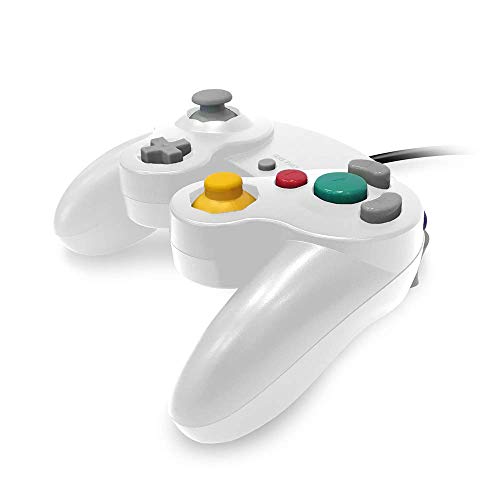 Old Skool Controller compatível com Gamecube/Wii – Branco