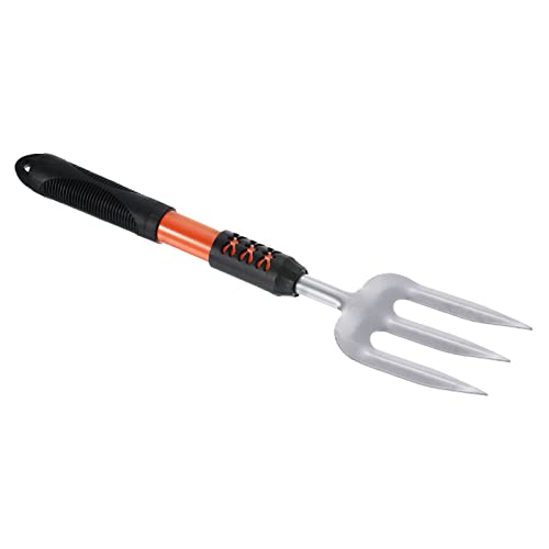 Horquilla de jardín manual PATIKIL 15.7" 3 púas miniatura 1