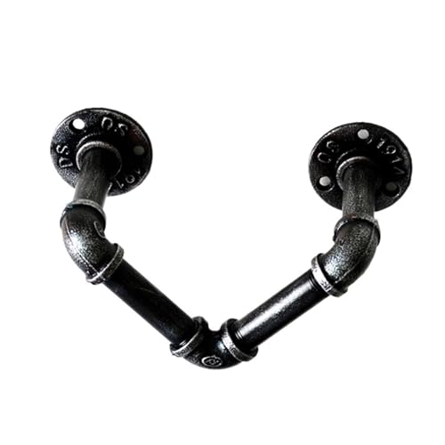 Cadre de support multifonctionnel mural métal flottant 27cm étagère rangement design industriel