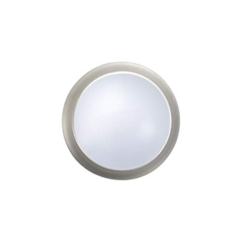 Gruenlich Led Flush Mount Ceiling Lighting Fixture, 7 Inch Dimmable 11.5W, 900 Lumen, Aluminum Housing Plus Pc Cover, Etl And Damp Location Rated, 2-Pack, Nickel Finish-3000K #TOP2