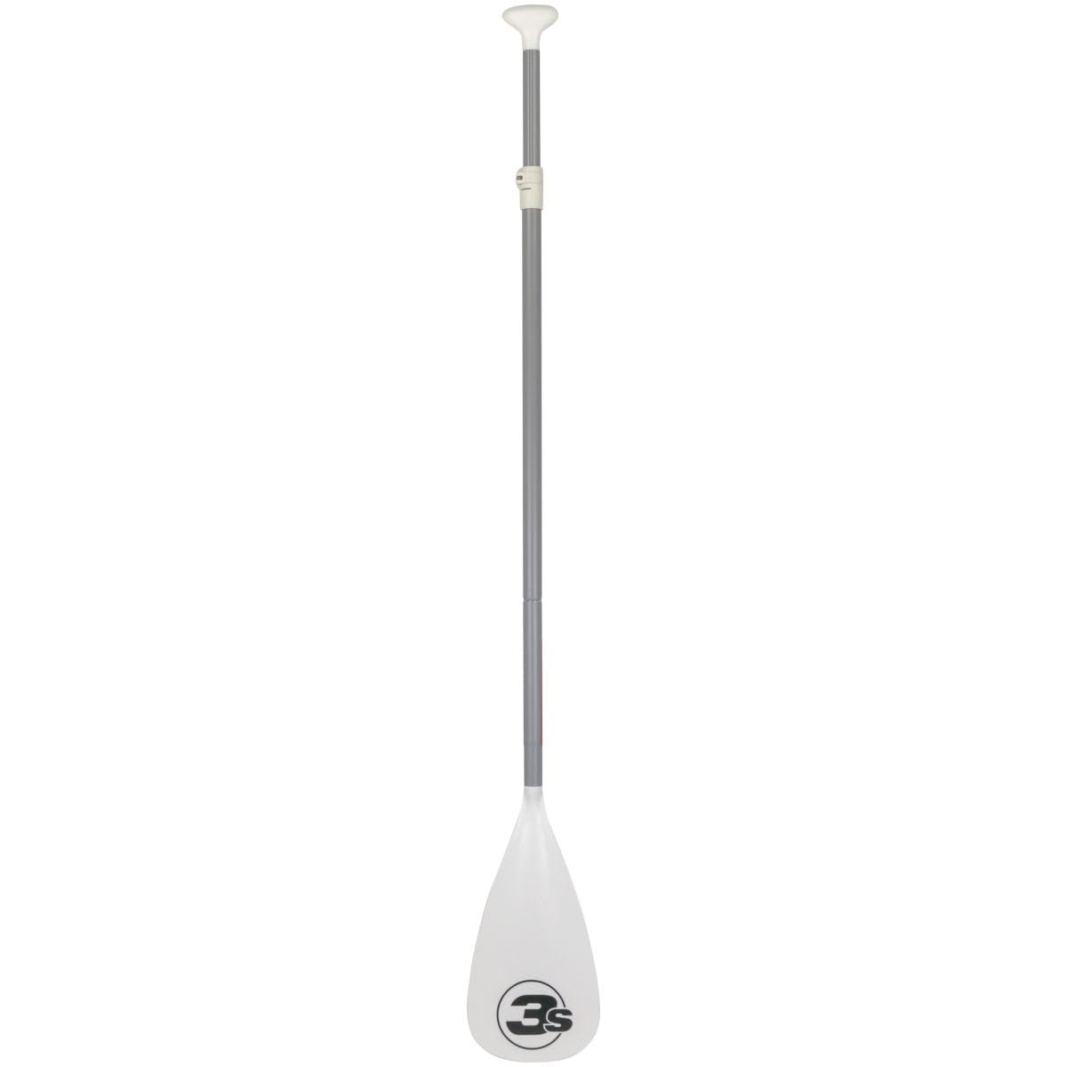 3s-sup Kinder SUP Paddel 3-teilig I Verstellbar 140-170 cm I Aluminium Schaft I Ergonomischer Handknauf I Anti-Twist-Rille I Leicht und Stabil I Für Kinder ab 6 Jahre