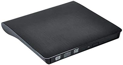 Lysee 3D Printer Parts & Accessories - External Cd DVD Drive with Case USB 3.0 Optical Drive Portable Slim Cd Rw ROM Drive Player Burner Writer Rewriter High Speed for