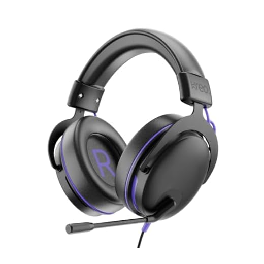 Kreo Beluga V2 Wired Gaming Headphone with Flip to Mute Mic, 50mm Oraphene Drivers, 3.5mm Jack, Memory Foam Earpads, Lightweight Aluminum Build and Compatible with PC, PlayStation, Mobile.