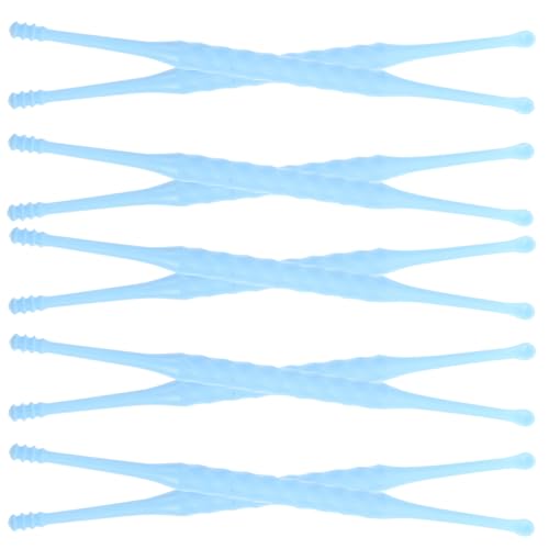 FIXOSHEE Pulitore Auricolare Portatile a Spirale 12 Pezzi, Strumento Domestico la Rimozione del Cerume, Rimozione Sicura e Pratica per Orecchio Esterno, Adatto per Uso Quotidiano