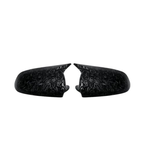 Capuchons rétroviseur noir brillant style carbone forgé pour Audi A3 S3 A4 S4 A6 S6