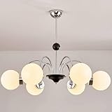 lustre boule verre blanc 【Application parfaite】 Le plafonnier est parfait pour la salle de bain, la vanité, la cuisine, la salle d'eau, la salle à manger, la coiffeuse, l'armoire à miroir, la vanité, la salle d'eau, le salon, le hall, le couloir, le restaurant, etc.