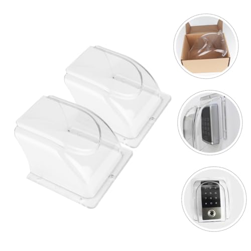 Carcasa protectora exterior VILLCASE de 2 piezas para timbre e interruptor 7